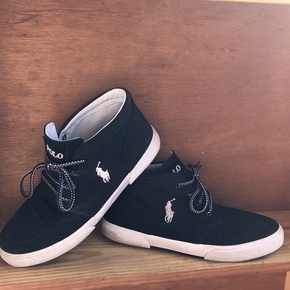 Ralph Lauren POLO canvas high tops